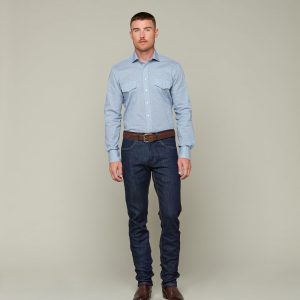 Telluride :: Blue/White Geometrical Print