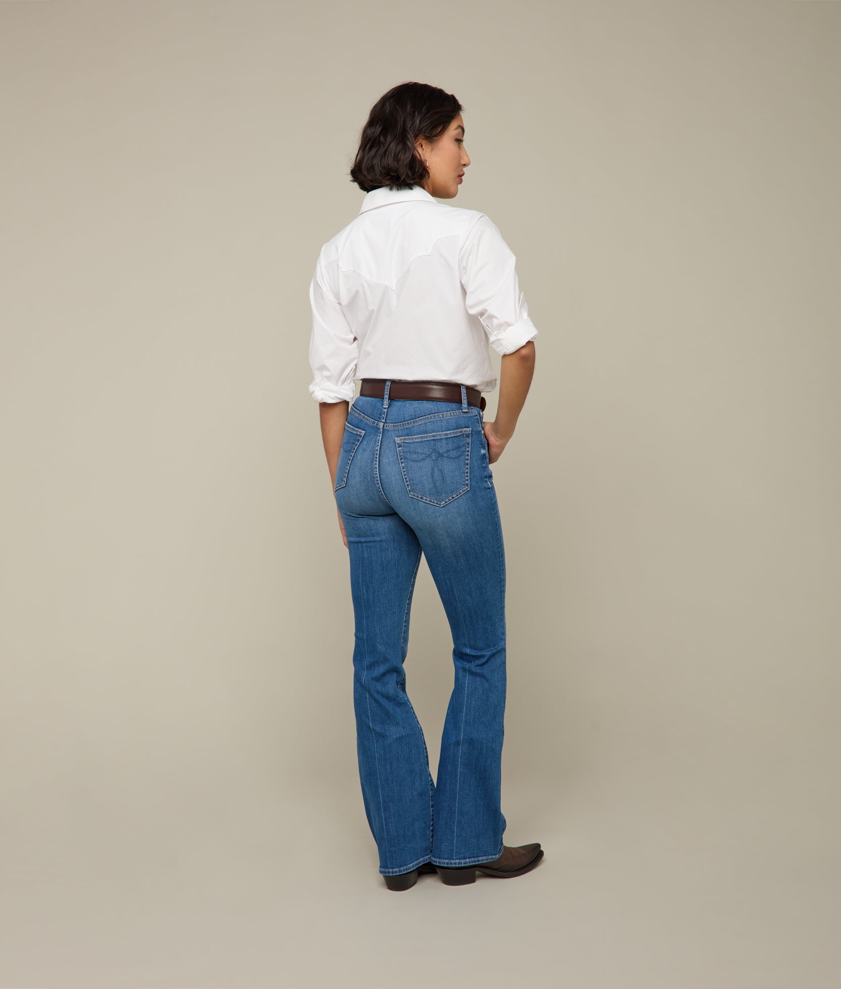 Liberty Mid-Rise Bootcut Jean :: Rustic - Image 6