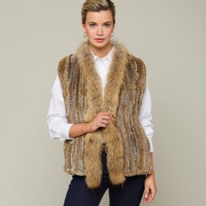 Elysian Fur Vest :: Natural