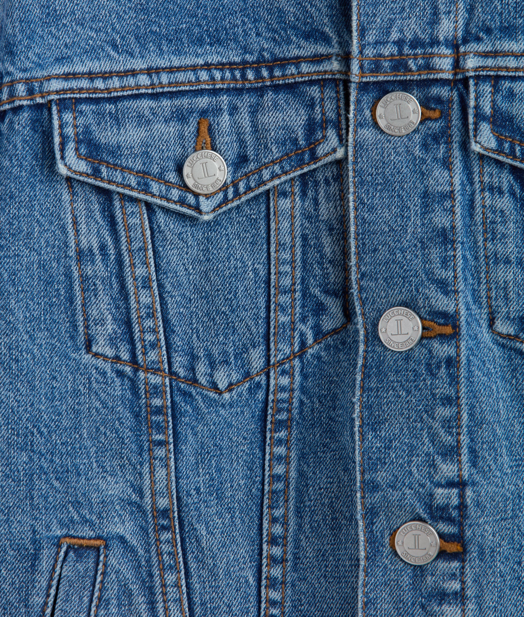 Justine Fringe Denim Jacket :: Blue Roan - Image 11