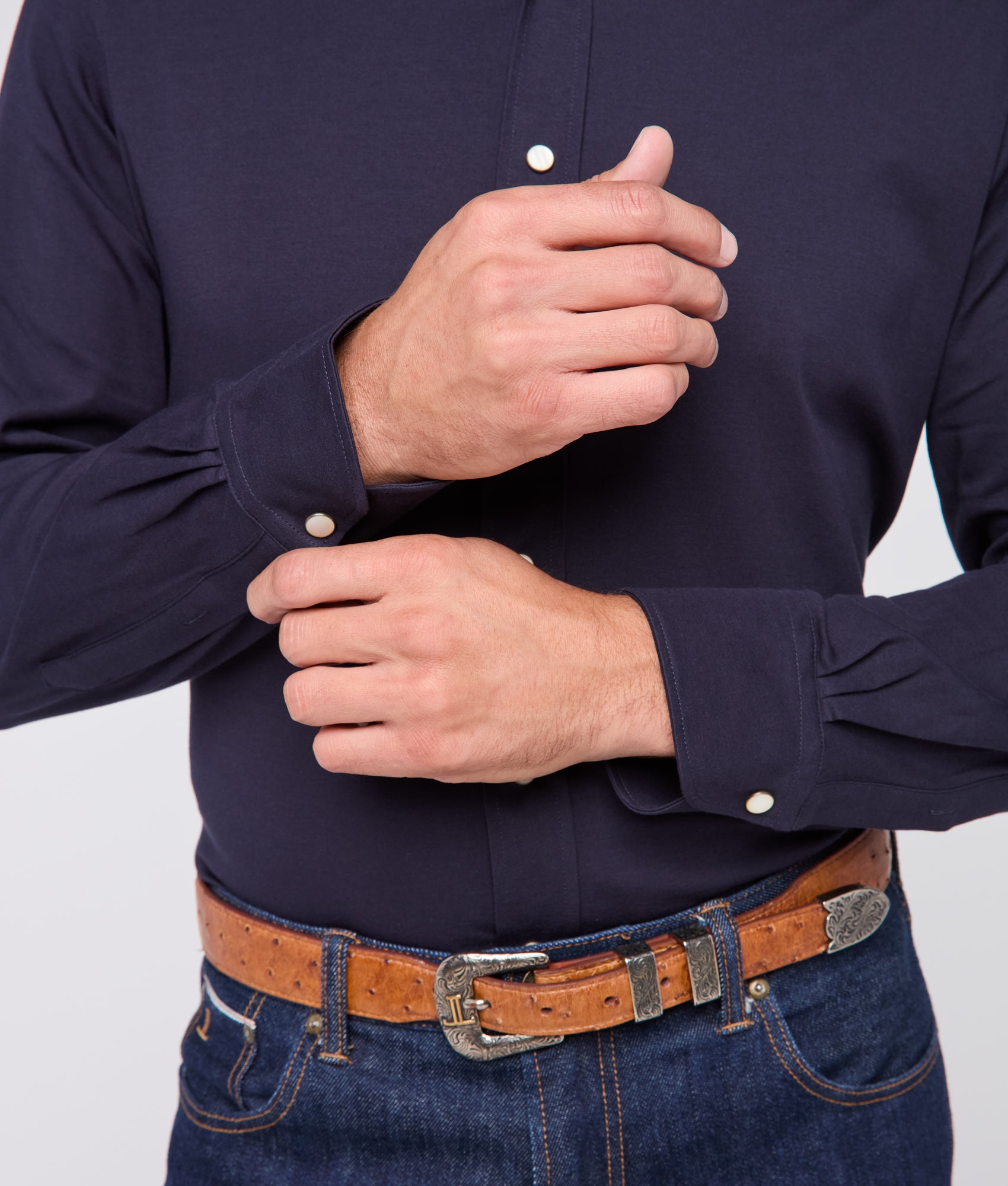 El Paso Modern Fit :: Navy - Image 4