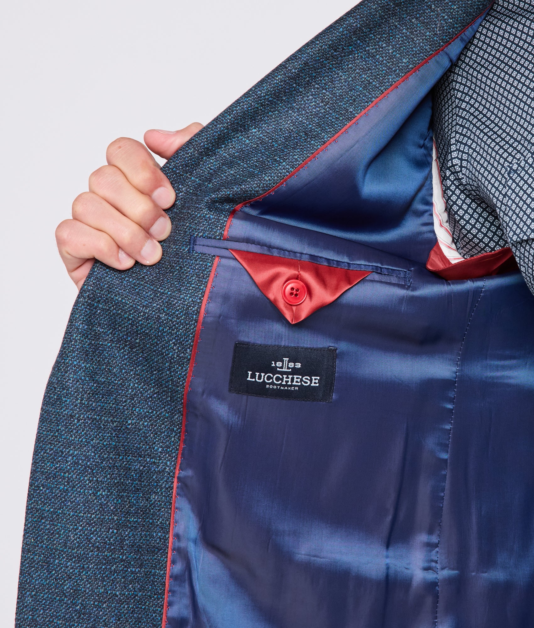 Lucchese Sport Coat :: Teal - Image 9