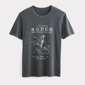 Rodeo Stub Tee :: Carbon