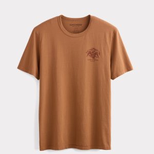 Eagle Stamp Tee :: Brown