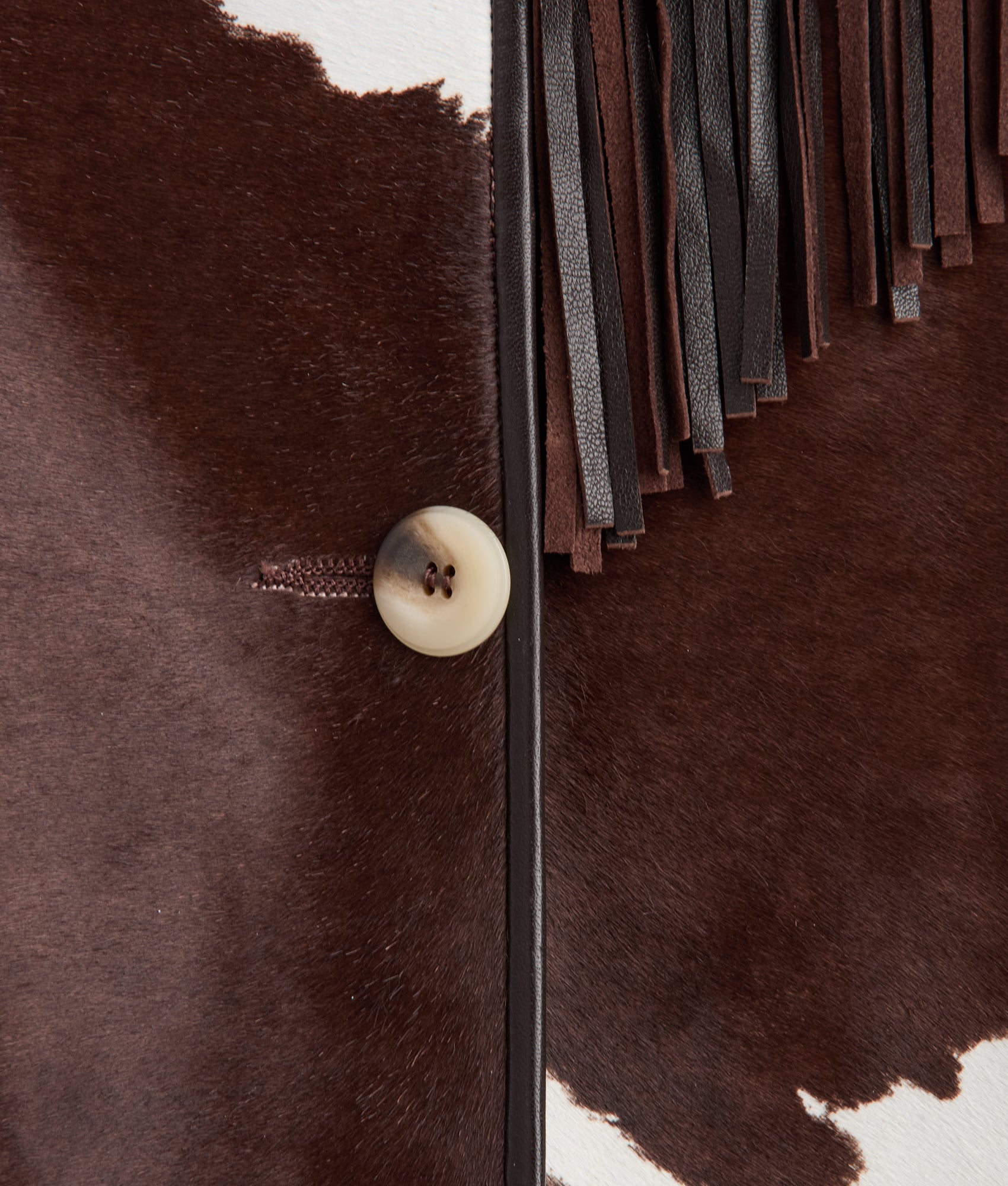 Harper Fringe Jacket :: Brown Mix - Image 9