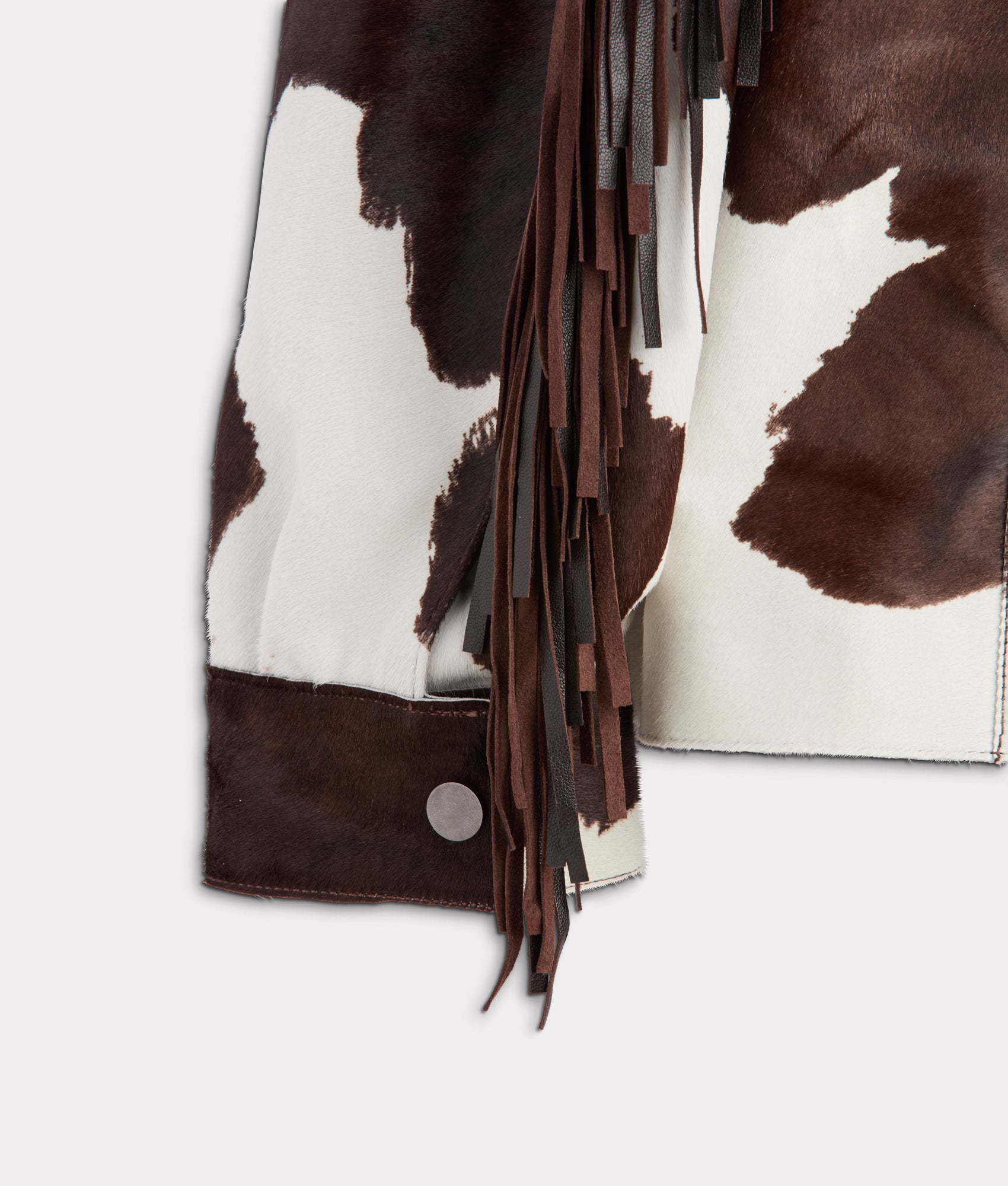 Harper Fringe Jacket :: Brown Mix - Image 10