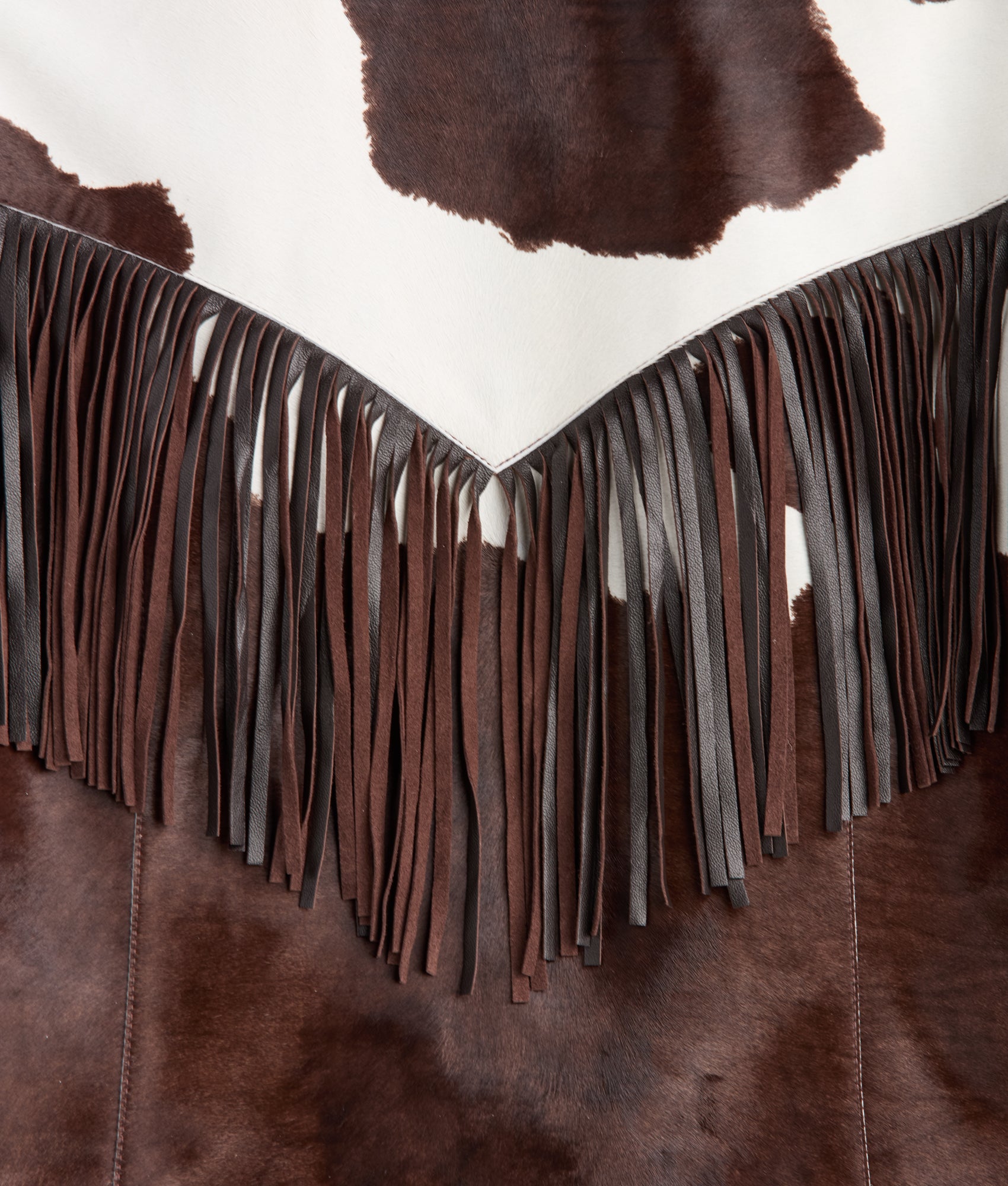 Harper Fringe Jacket :: Brown Mix - Image 13