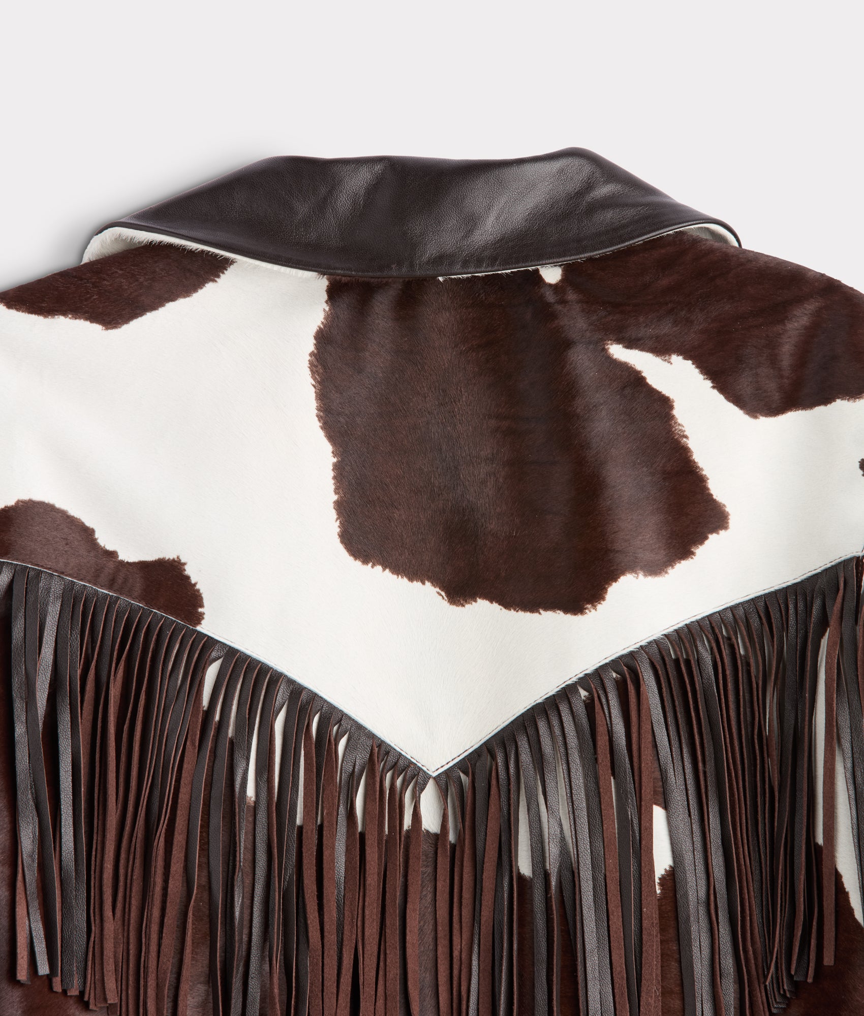 Harper Fringe Jacket :: Brown Mix - Image 7