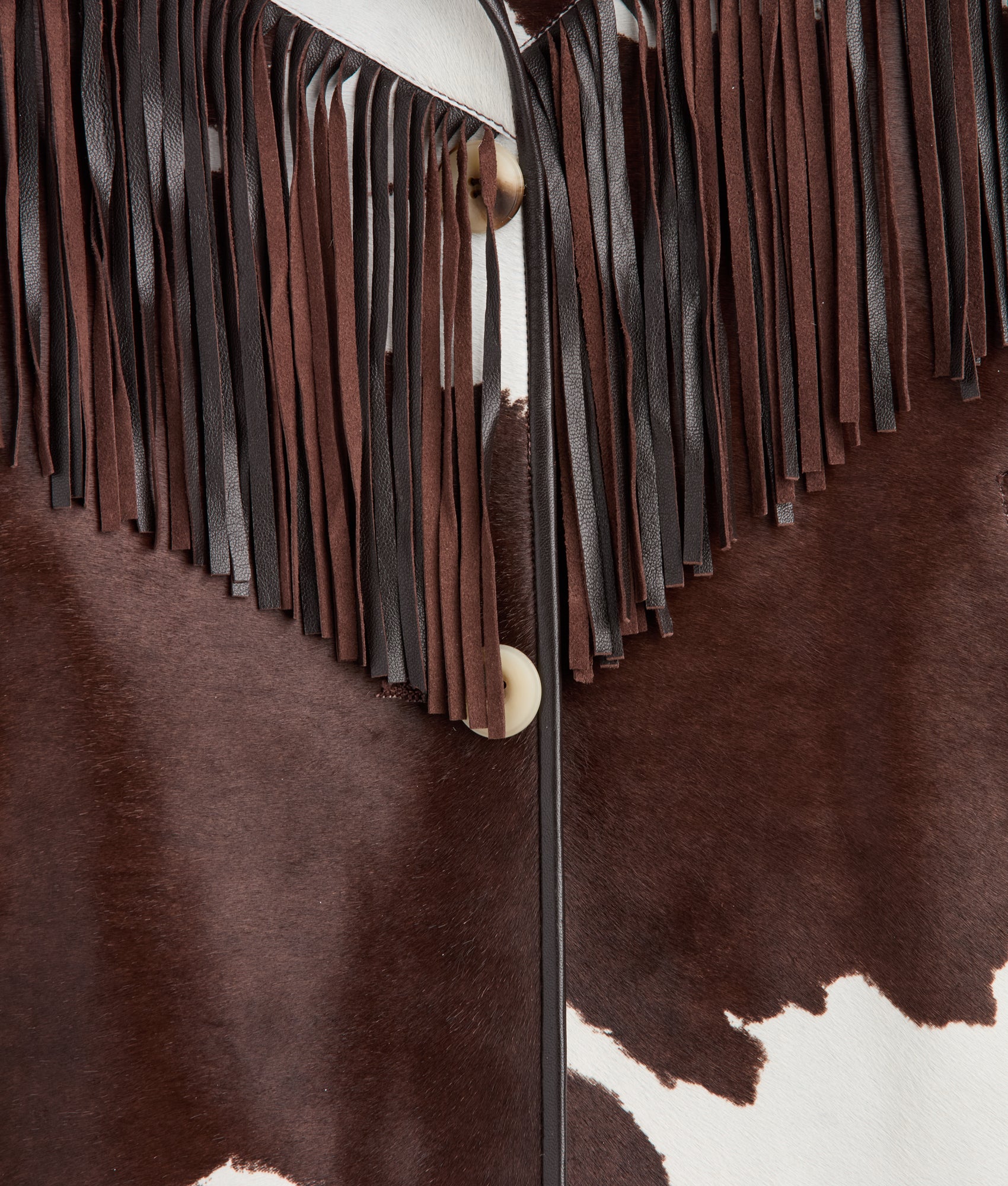 Harper Fringe Jacket :: Brown Mix - Image 8