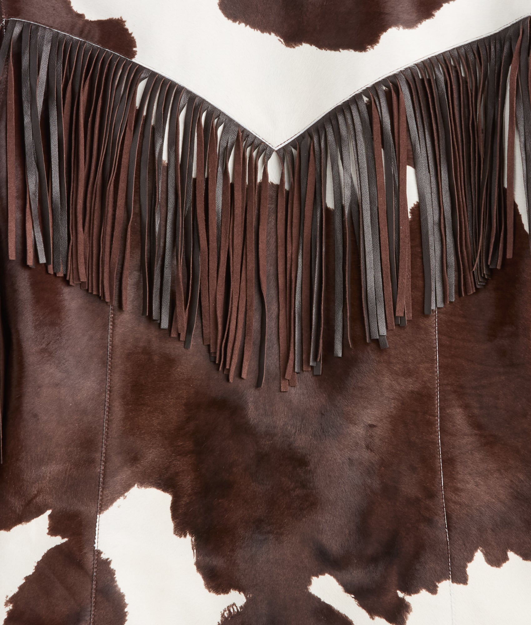 Harper Fringe Jacket :: Brown Mix - Image 12