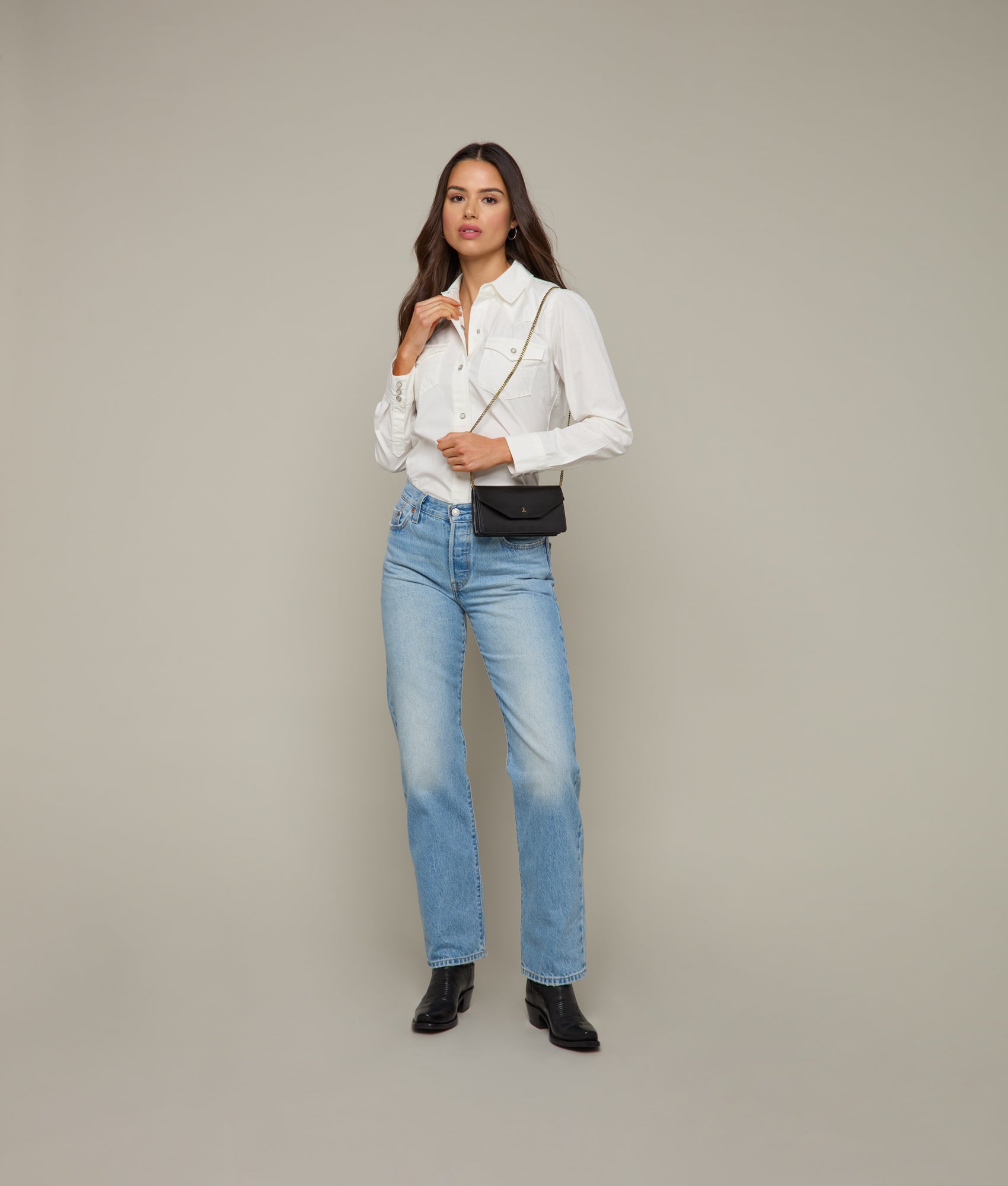 Long Wallet On A Chain :: Black - Image 10