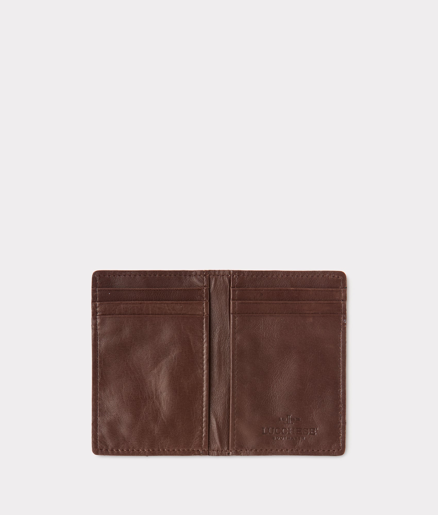 Bifold Wallet ?C Crocodile :: Sienna - Image 2