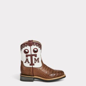 Women's A&M Exotic Barn Boot :: Sienna