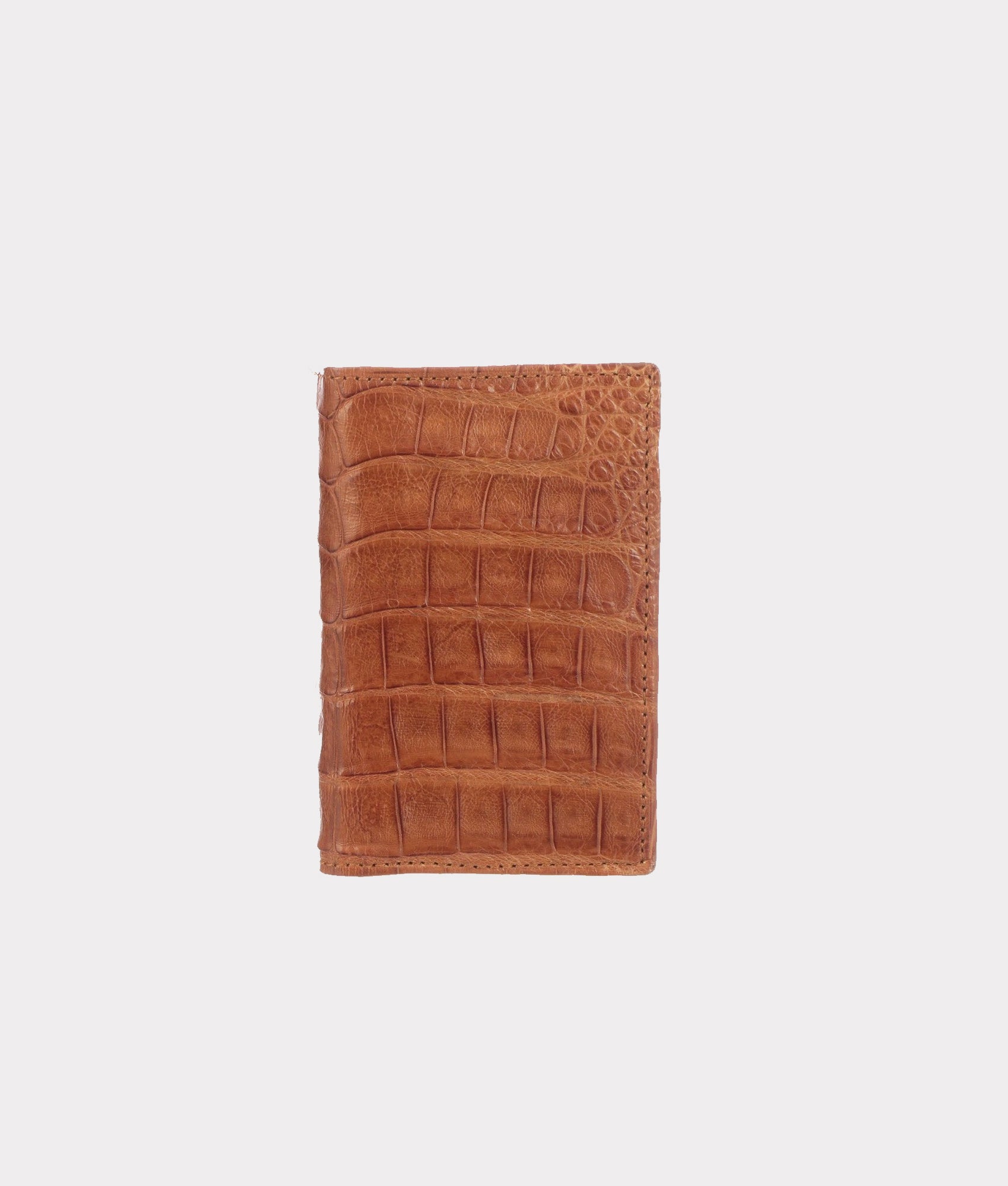 Bifold Wallet ?C Crocodile :: Cognac