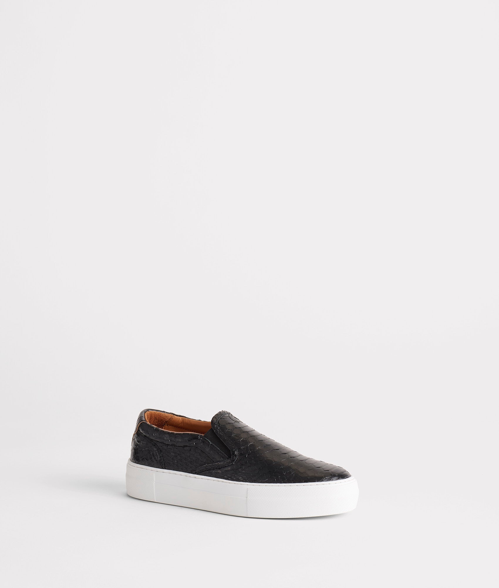 Mosaico Slip On :: Black Python - Image 5