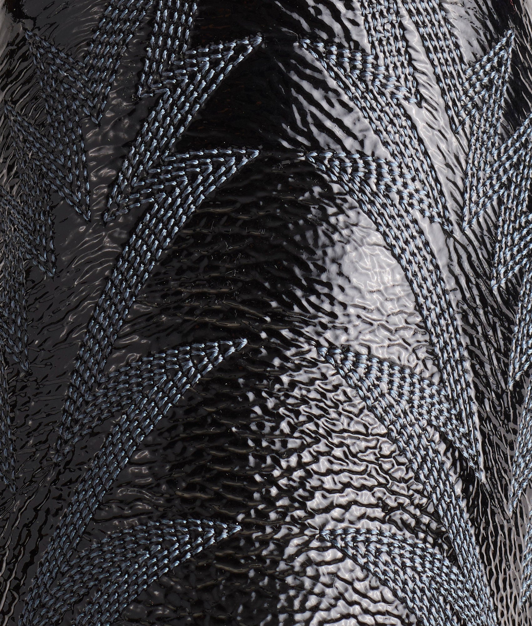 Priscilla :: Crinkle Patent Black - Image 8