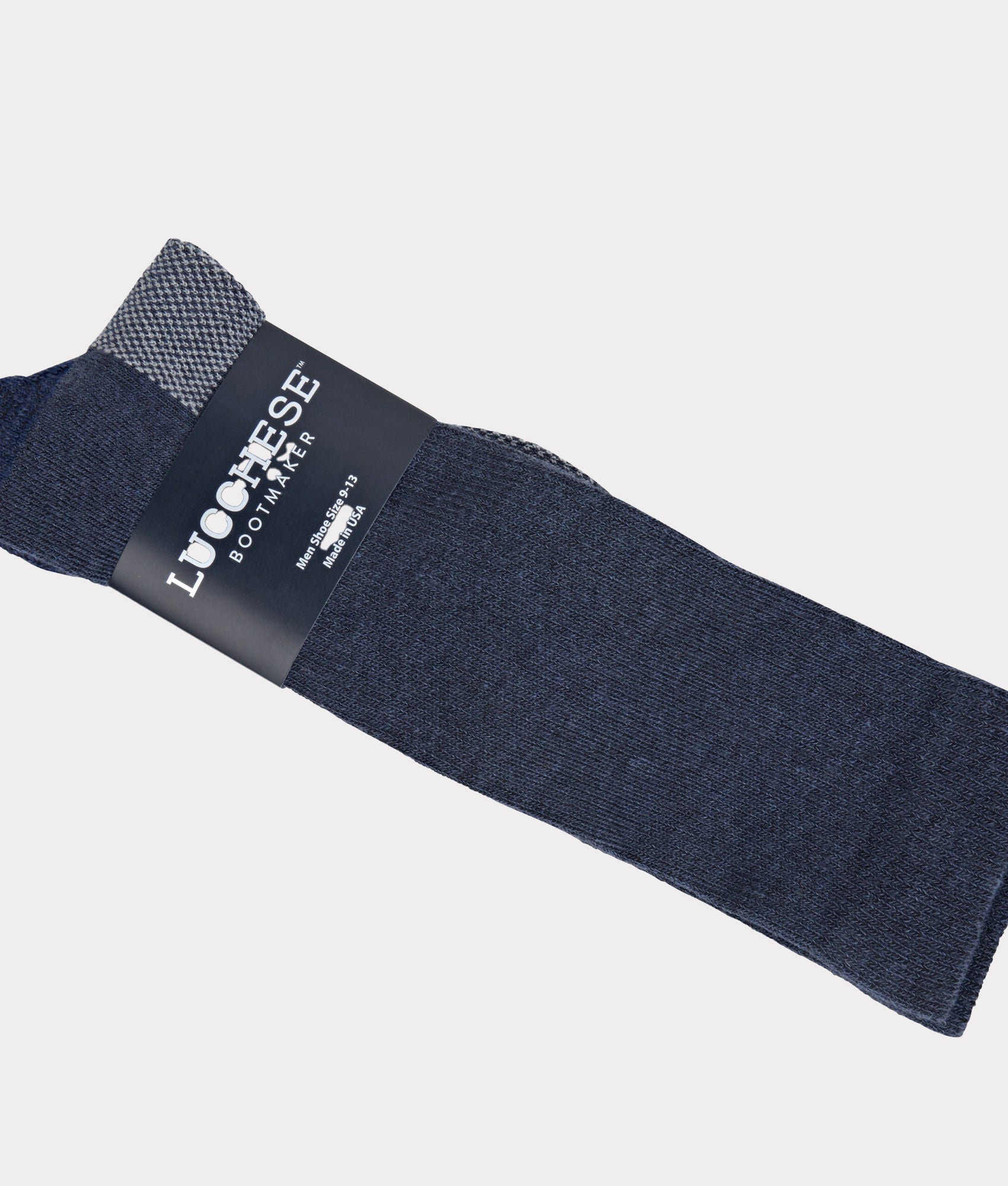 Socks Wool :: Navy - Image 3