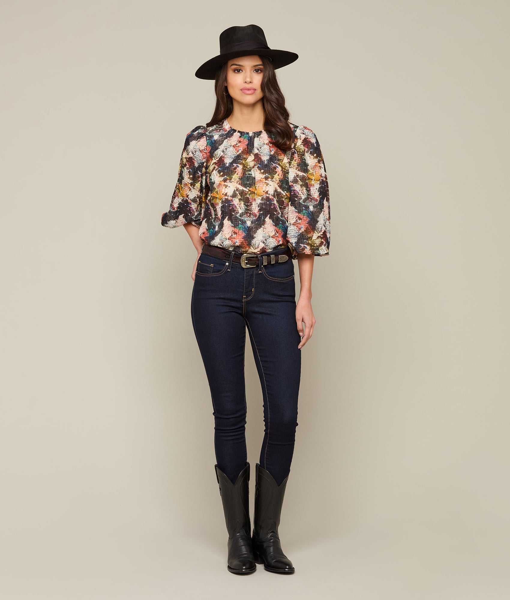 Smooth Goat Tapered :: Black Cherry - Image 4