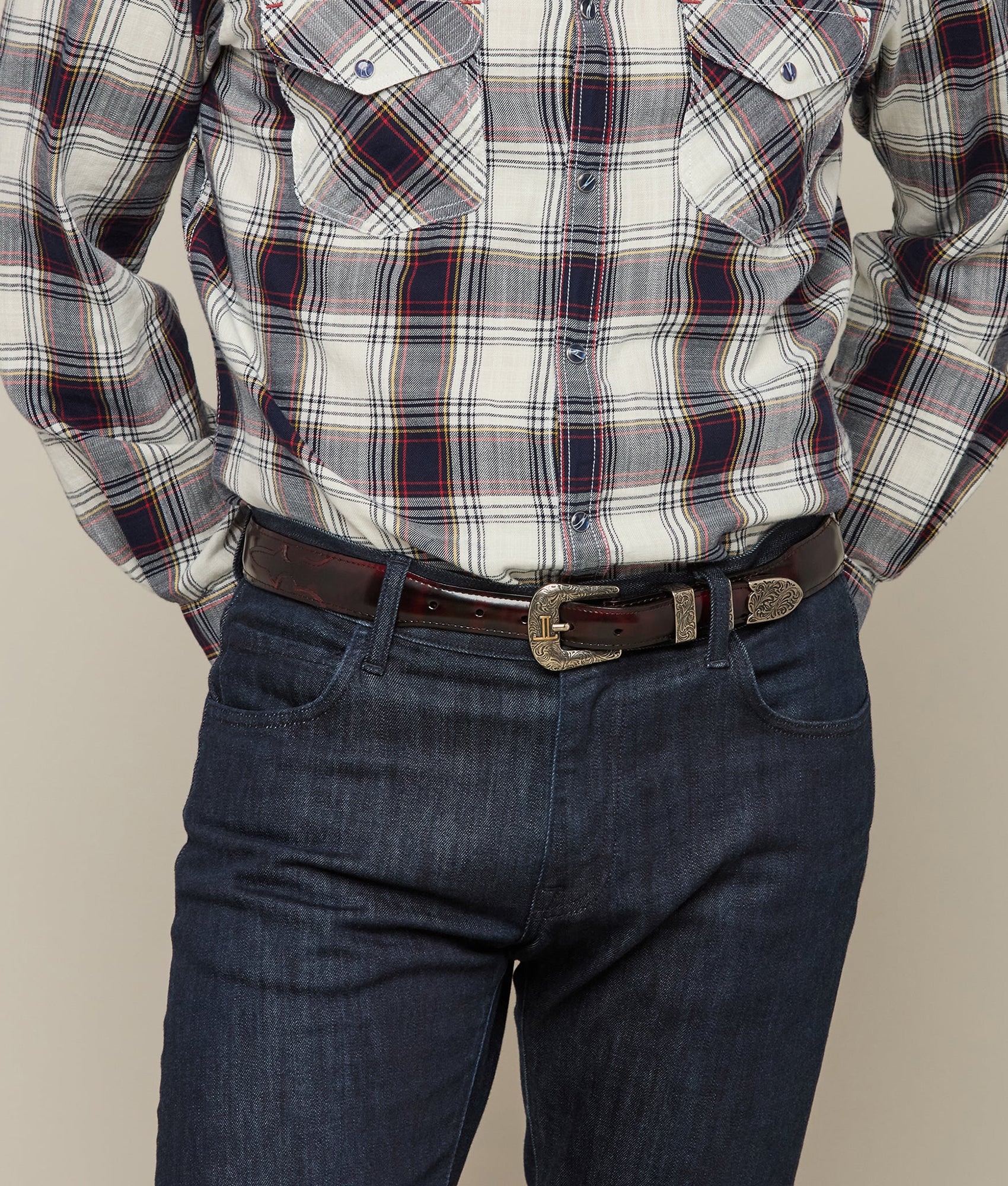 Smooth Goat Tapered :: Black Cherry - Image 3