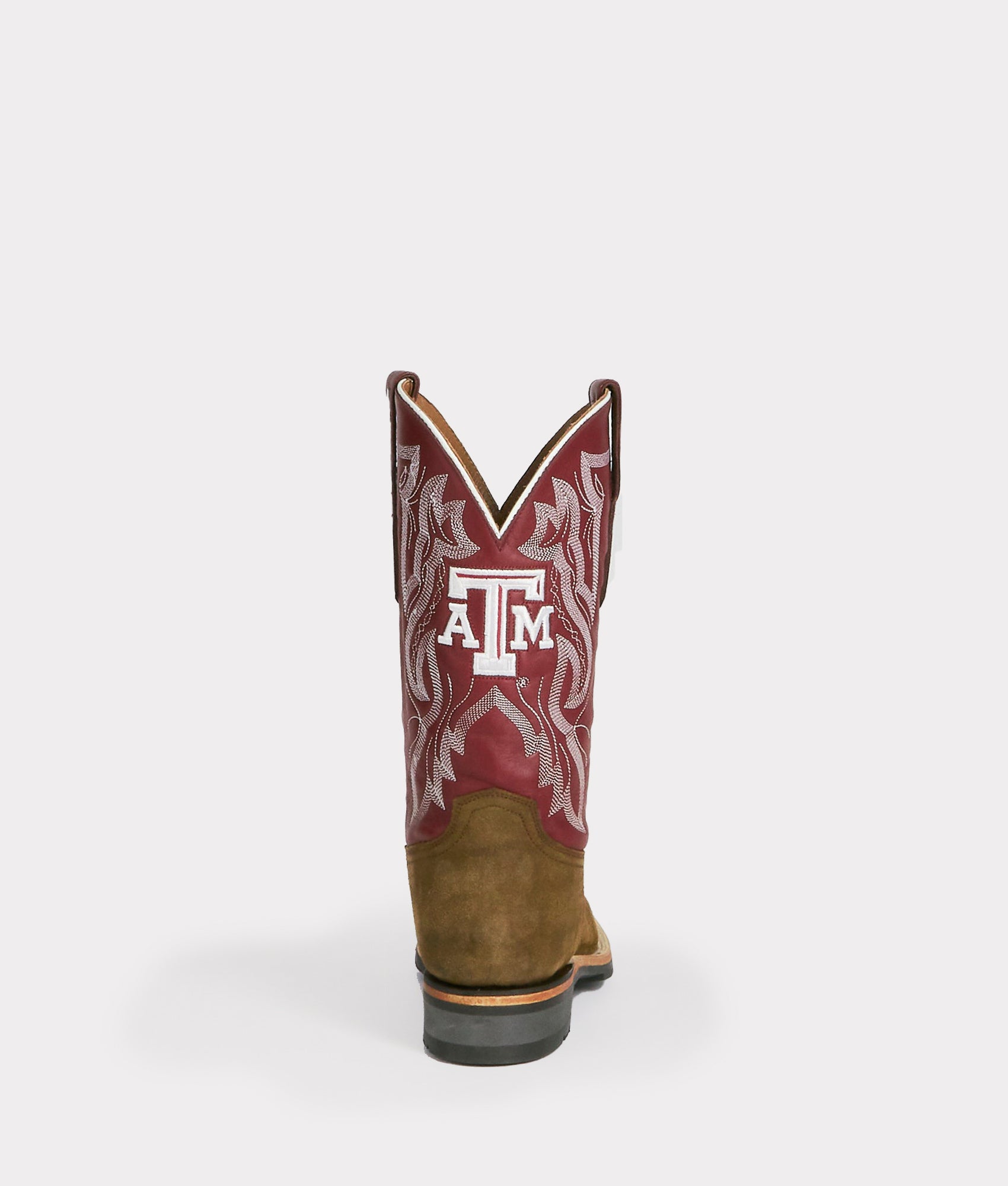 Men's A&M Horseman Barn Boot :: Olive - Image 4